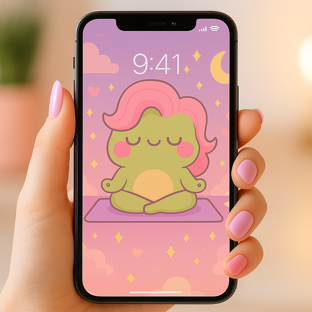 Fruffy the KuteFrog finds her inner sparkle